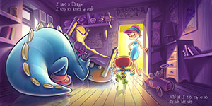 I Have A Dragon - Complete Page