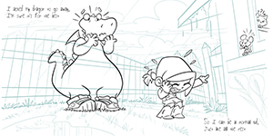 I Have A Dragon - In Progress Page